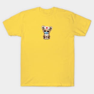 Cute Lion Cub Nurse T-Shirt